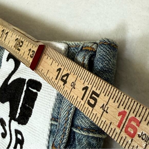 NWT Sandrine Rose Embroidered Rose Denim, Sz 27 - Picture 7 of 8